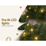 Jingle Jollys 1.8m Christmas Garland with LED lights Party Xmas Decorations - Occasions > Christmas > Christmas Wreaths