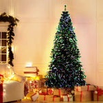 Jingle Jollys 1.8m Christmas Tree Optic Fibre LED Xmas tree 300 Tips - Occasions > Christmas > Christmas Trees
