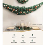 Jingle Jollys 2.4m Christmas Garland Xmas Decorations Green Wedding Party - Occasions > Christmas > Christmas Wreaths &