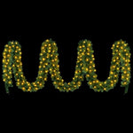 Jingle Jollys 20M Christmas Garland LED Lights Party Xmas Decorations 1400 Tips - Occasions > Christmas > Christmas
