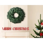 Jingle Jollys 60cm Christmas Wreath Garland Xmas Decorations Wedding Party - Occasions > Christmas > Christmas Wreaths