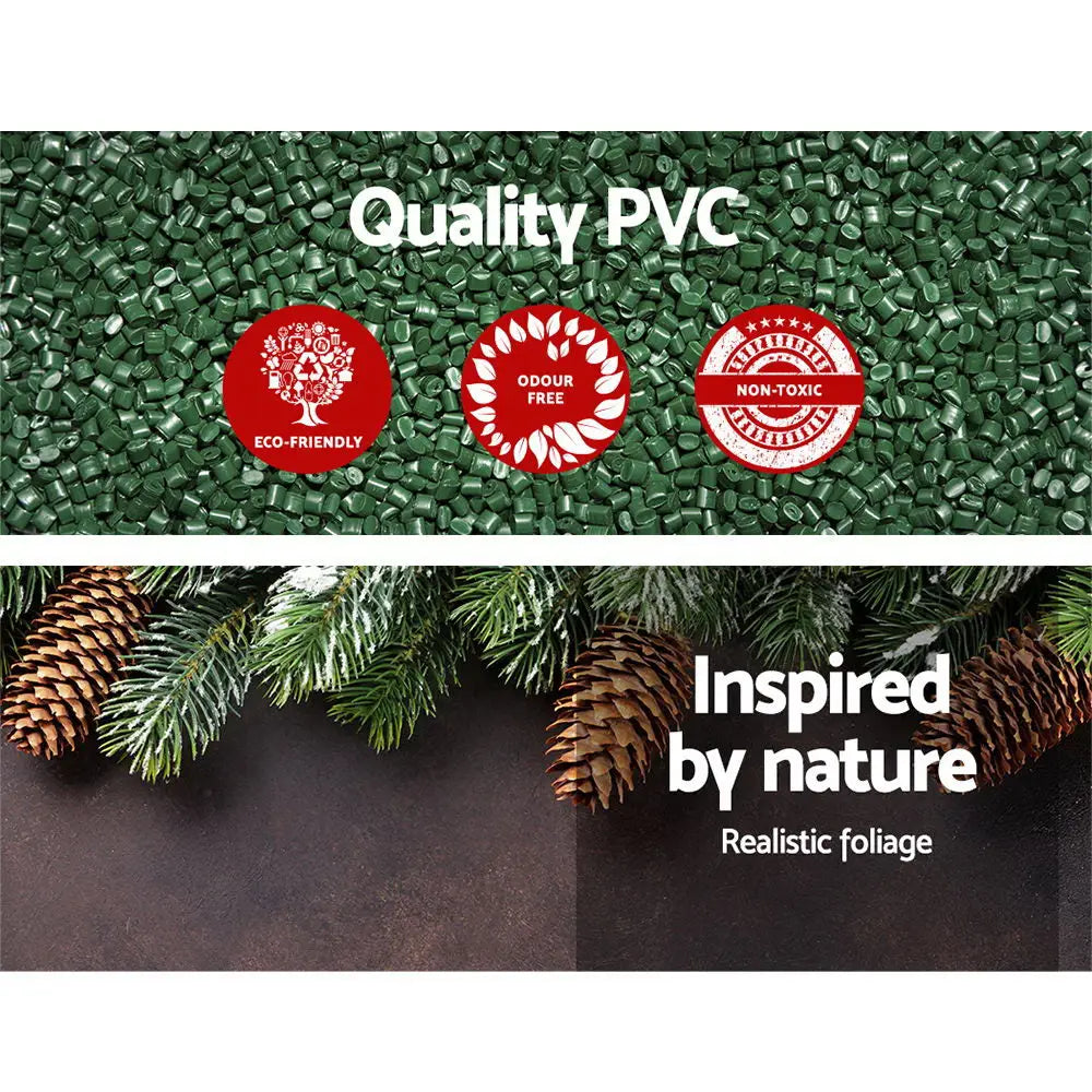 Jingle Jollys 60cm Christmas Wreath Garland Xmas Decorations Wedding Party - Occasions > Christmas > Christmas Wreaths