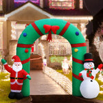 Jingle Jollys Christmas Inflatable Archwary 2.8M Illuminated Decorations - Occasions > Christmas > Christmas Decorations