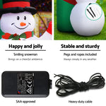 Jingle Jollys Christmas Inflatable Archwary 2.8M Illuminated Decorations - Occasions > Christmas > Christmas Decorations