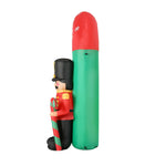 Jingle Jollys Christmas Inflatable Archwary Nutcracker 3M Illuminated Decorations - Occasions > Christmas > Christmas
