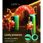 Jingle Jollys Christmas Inflatable Archwary Nutcracker 3M Illuminated Decorations - Occasions > Christmas > Christmas