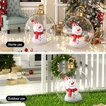 Jingle Jollys Christmas Inflatable Ball 60cm Snowman Decoration Giant Bauble - Occasions > Christmas > Christmas