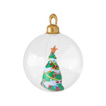 Jingle Jollys Christmas Inflatable Ball 60cm Tree Decoration Giant Bauble Clear - Occasions > Christmas > Christmas