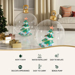 Jingle Jollys Christmas Inflatable Ball 60cm Tree Decoration Giant Bauble Clear - Occasions > Christmas > Christmas