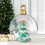 Jingle Jollys Christmas Inflatable Ball 60cm Tree Decoration Giant Bauble Clear - Occasions > Christmas > Christmas