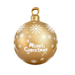 Jingle Jollys Christmas Inflatable Ball Bauble 60cm Outdoor Decoration Gold - Occasions > Christmas > Christmas