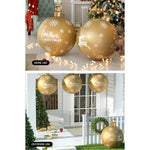 Jingle Jollys Christmas Inflatable Ball Bauble 60cm Outdoor Decoration Gold - Occasions > Christmas > Christmas