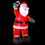 Jingle Jollys Christmas Inflatable Santa 3M Illuminated Decorations - Occasions > Christmas > Christmas Decorations