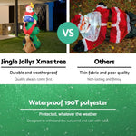 Jingle Jollys Christmas Inflatable Santa Tree 1.8M Illuminated Decorations - Occasions > Christmas > Christmas