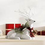 Jingle Jollys Christmas Reindeer 32cm Glitter Deer Ornaments Party Decorations - Occasions > Christmas > Christmas