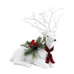 Jingle Jollys Christmas Reindeer 32cm Glitter Deer Ornaments Party Decorations - Occasions > Christmas > Christmas