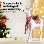 Jingle Jollys Christmas Reindeer 45cm Glitter Deer Ornaments Party Decorations - Occasions > Christmas > Christmas