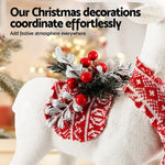 Jingle Jollys Christmas Reindeer 45cm Glitter Deer Ornaments Party Decorations - Occasions > Christmas > Christmas