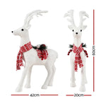Jingle Jollys Christmas Reindeer 60cm Glitter Deer Ornaments Party Decorations - Occasions > Christmas > Christmas
