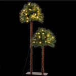 Jingle Jollys Christmas Tree 1.5 + 1m LED Xmas Palm Tree Party Decorations 2 in 1 - Occasions > Christmas > Christmas