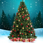 Jingle Jollys Christmas Tree 1.8m Green Xmas Tree 650 Tips - Occasions > Christmas > Christmas Trees