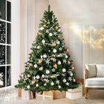 Jingle Jollys Christmas Tree 1.8m Green Xmas Tree 650 Tips - Occasions > Christmas > Christmas Trees