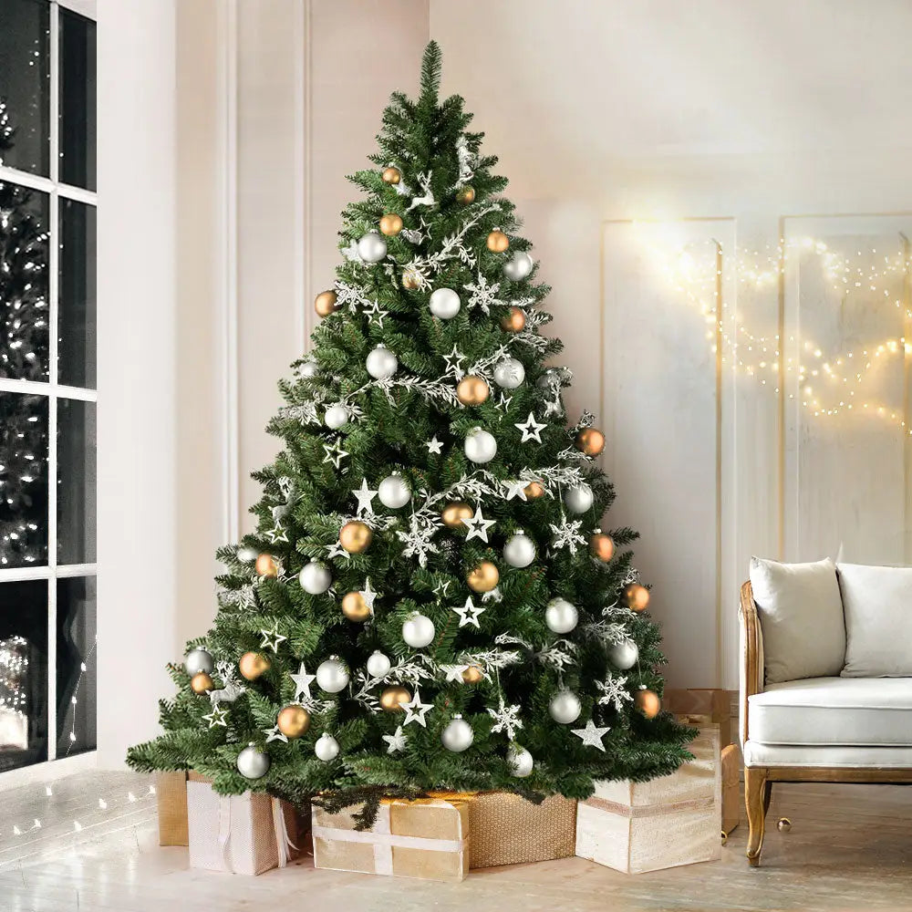 Jingle Jollys Christmas Tree 1.8m Green Xmas Tree 650 Tips - Occasions > Christmas > Christmas Trees