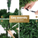 Jingle Jollys Christmas Tree 1.8m LED Xmas Tree 874 Tips - Occasions > Christmas > Christmas Trees