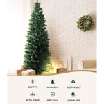 Jingle Jollys Christmas Tree 1.8m Xmas Tree Green 300 Tips - Occasions > Christmas > Christmas Trees