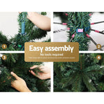 Jingle Jollys Christmas Tree 1.8M Xmas Tree Pine Needles 1024 Tips - Occasions > Christmas > Christmas Trees