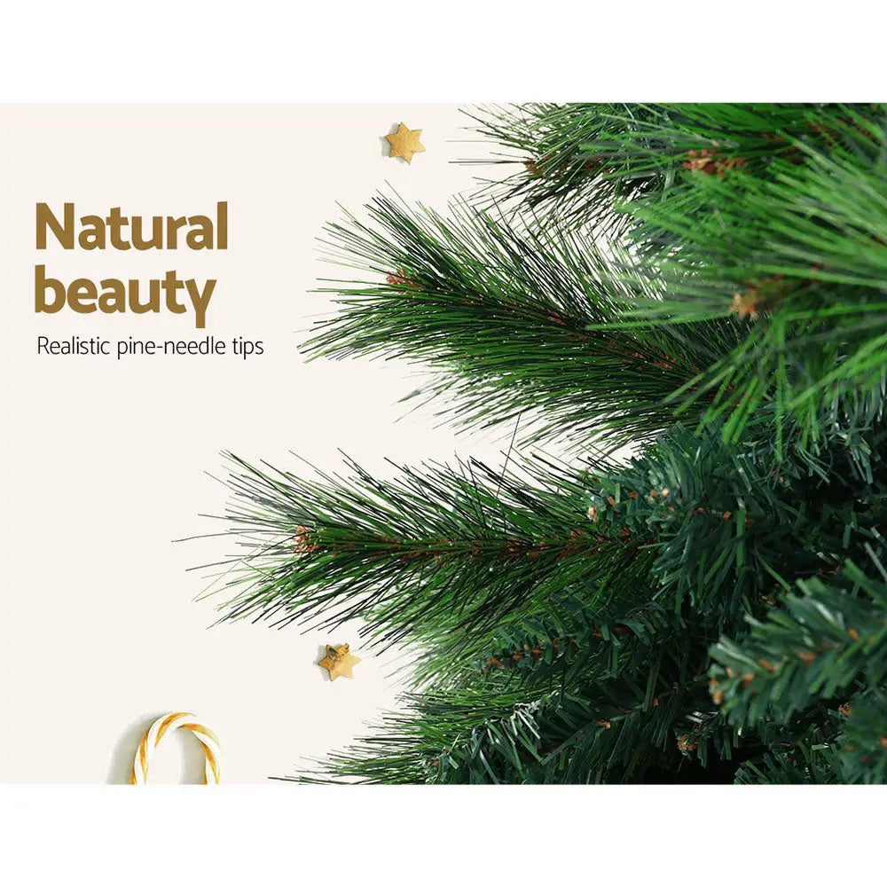 Jingle Jollys Christmas Tree 1.8M Xmas Tree Pine Needles 1024 Tips - Occasions > Christmas > Christmas Trees