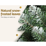 Jingle Jollys Christmas Tree 1.8m Xmas Tree Snowy 300 Tips - Occasions > Christmas > Christmas Trees