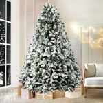 Jingle Jollys Christmas Tree 1.8M Xmas Trees Decorations Snowy 758 Tips - Occasions > Christmas > Christmas Trees