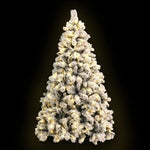 Jingle Jollys Christmas Tree 1.8M Xmas Tree with 350 LED Lights Snowy Tips - Occasions > Christmas > Christmas Trees