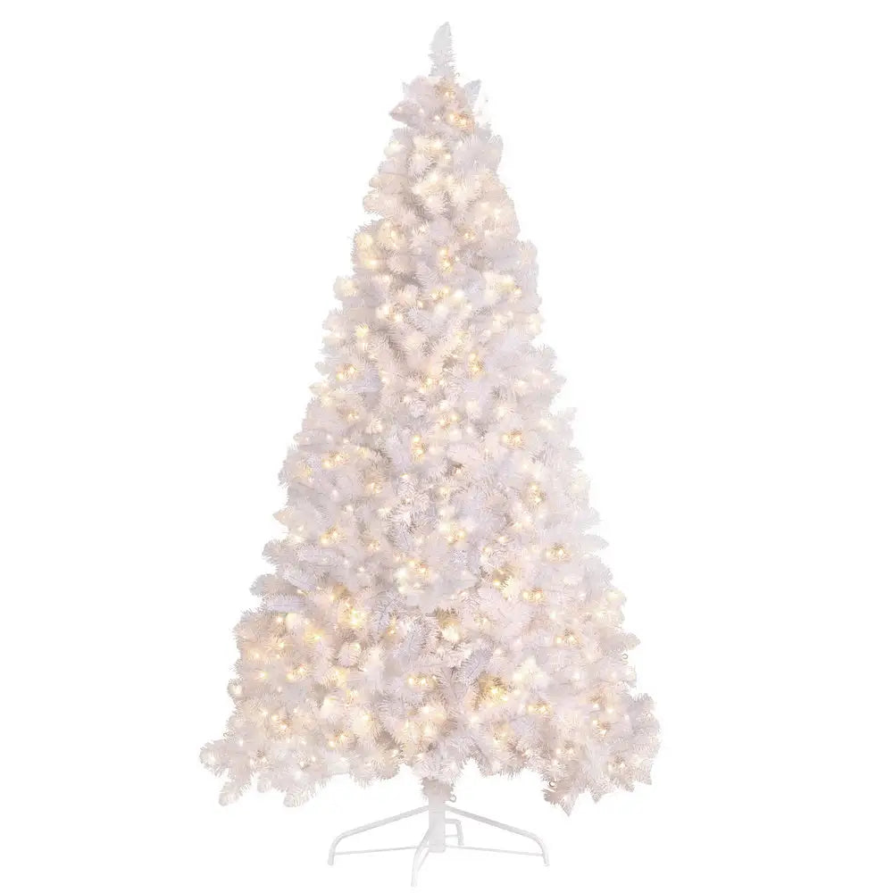 Jingle Jollys Christmas Tree 2.1m 500 LED Xmas Tree White 1260 Tips - Occasions > Christmas > Christmas Trees
