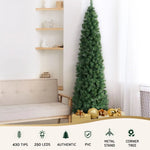 Jingle Jollys Christmas Tree 2.1M Corner Xmas Tree Party Decorations 430 Tips - Occasions > Christmas > Christmas Trees
