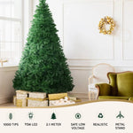 Jingle Jollys Christmas Tree 2.1m Xmas Tree 8 Light Mode Multi Colour - Occasions > Christmas > Christmas Trees