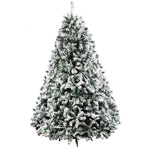 Jingle Jollys Christmas Tree 2.1M Xmas Trees Decorations Snowy 1106 Tips - Occasions > Christmas > Christmas Trees