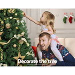 Jingle Jollys Christmas Tree 2.4M Xmas Tree Green 1500 Tips - Occasions > Christmas > Christmas Trees