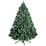 Jingle Jollys Christmas Tree 2.4M Xmas Trees Decorations Snowy 1500 Tips - Occasions > Christmas > Christmas Trees