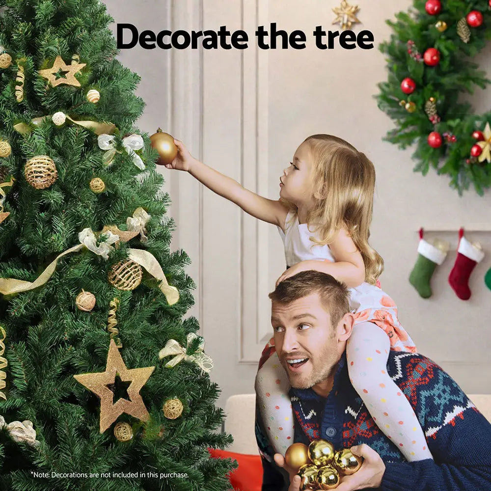 Jingle Jollys Christmas Tree 2.7M LED Xmas Tree Party Decorations 2590 Tips - Occasions > Christmas > Christmas Trees