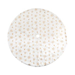 Jingle Jollys Christmas Tree Skirt 120cm Snowflake Ornaments Xmas Decorations - Occasions > Christmas > Christmas