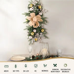 Jingle Jollys Hanging Christmas Garland 45cm Staircase Door Party Decor - Occasions > Christmas > Christmas Wreaths &