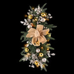 Jingle Jollys Hanging Christmas Garland 45cm Staircase Door Party Decor - Occasions > Christmas > Christmas Wreaths &