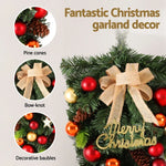 Jingle Jollys Hanging Christmas Garland 50CM Ornaments Party Decorations - Occasions > Christmas > Christmas Wreaths &