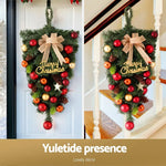 Jingle Jollys Hanging Christmas Garland 50CM Ornaments Party Decorations - Occasions > Christmas > Christmas Wreaths &