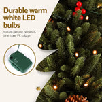 Jingle Jollys Mini Christmas Tree 90cm LED Xmas Tree Party Decorations - Occasions > Christmas > Christmas Trees