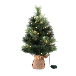 Jingle Jollys Tabletop Christmas Tree 60CM 8 Light Modes Timer Function - Occasions > Christmas > Christmas Trees