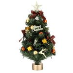 Jingle Jollys Tabletop Christmas Tree 60CM LED Xmas Tree Tree Topper Ornaments - Occasions > Christmas > Christmas Trees