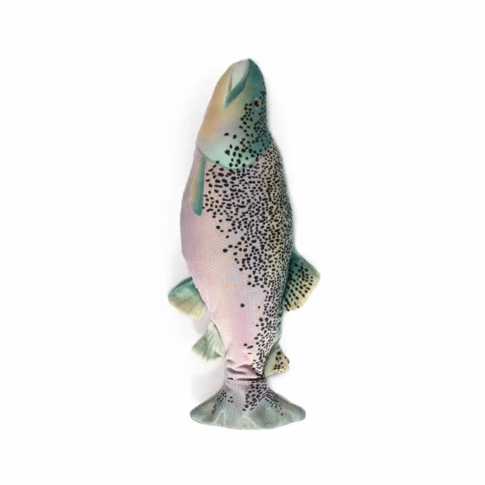Jittering Trout Cat Toy - Flopping Dancing Fish + Catnip Silvervine Electric USB - Pet Care > Toys > Cat Toys